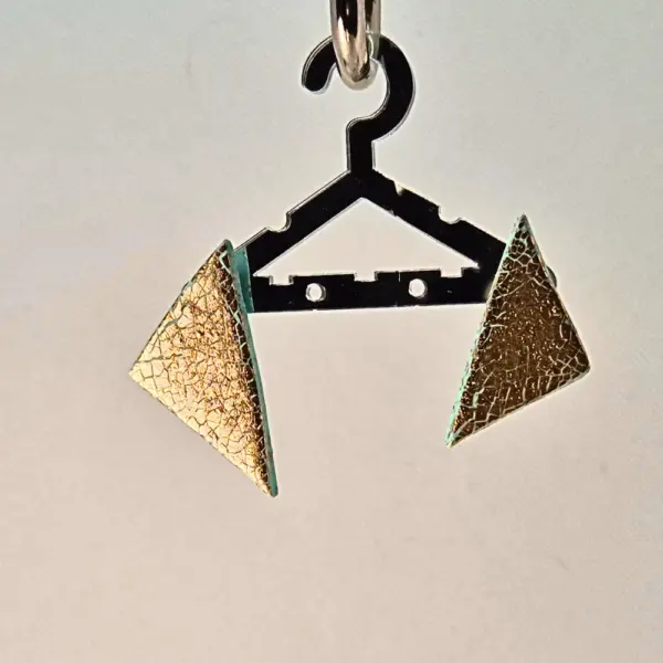 Ohrring Gold-Gingko – Bild 3