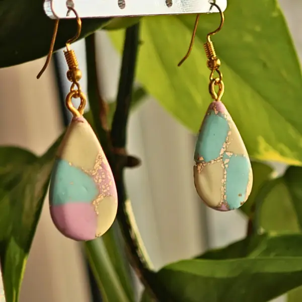 Ohrring Opal